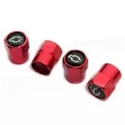 Chevrolet Tire Valve Caps Red