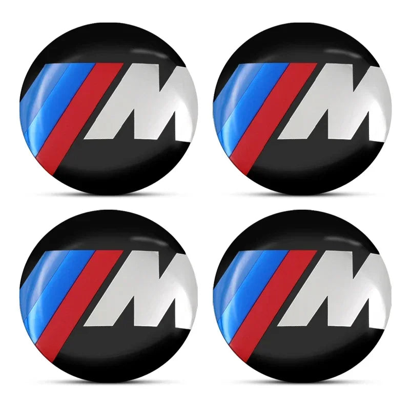 Bmw caps for wheels Mpower 68mm